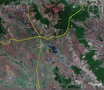 FOTOGRAFIE DIN SATELIT A COMUNEI GRAMESTI SI A LOCALITATILOR LIMITROFE